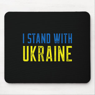 I Stand With Ukraine Shirt Support And Pray For Uk Mouse Pad
