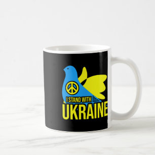 I Stand With Ukraine Shirt Ukraine Flag Volodymyr Coffee Mug