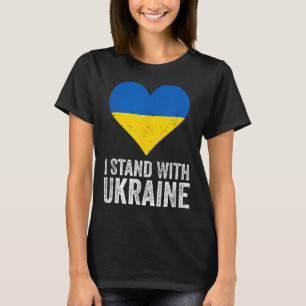 I Stand With Ukraine _ Stop Putin Stop War Support T-Shirt