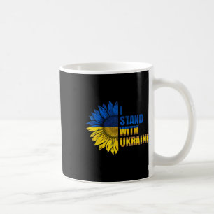 I Stand With Ukraine - Sunflower Support And Ukrai Coffee Mug