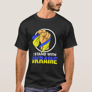 I Stand With Ukraine Support T-Shirt