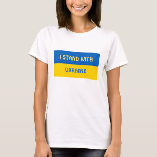 I Stand with Ukraine   Support    T-Shirt