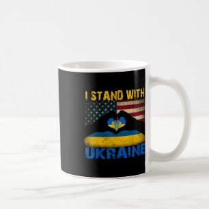 I Stand With Ukraine Support Ukraine Lover Pride U Coffee Mug