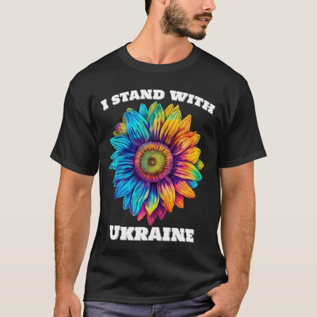 I Stand with Ukraine T-Shirt (Front)