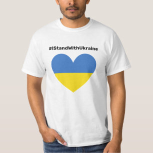 I Stand With Ukraine  T-Shirt