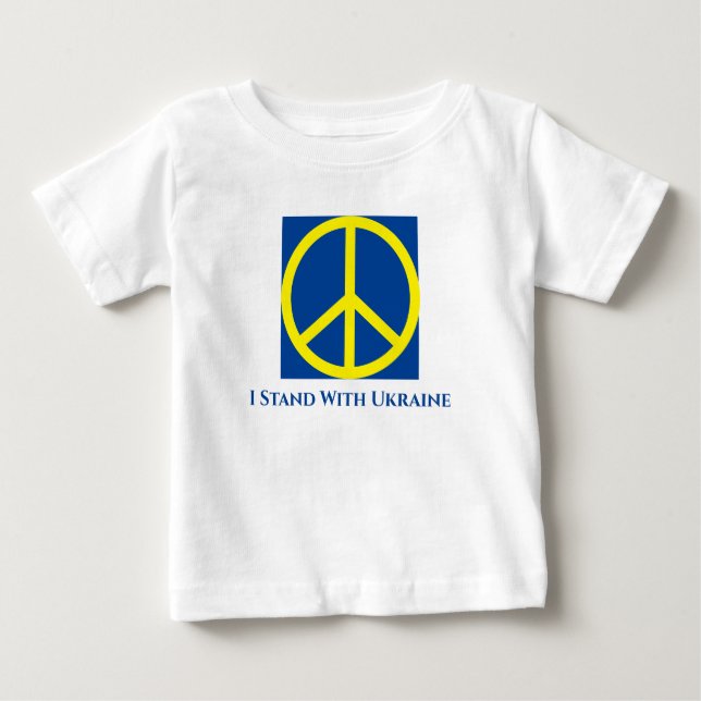 I Stand With Ukraine T-Shirt (Front)