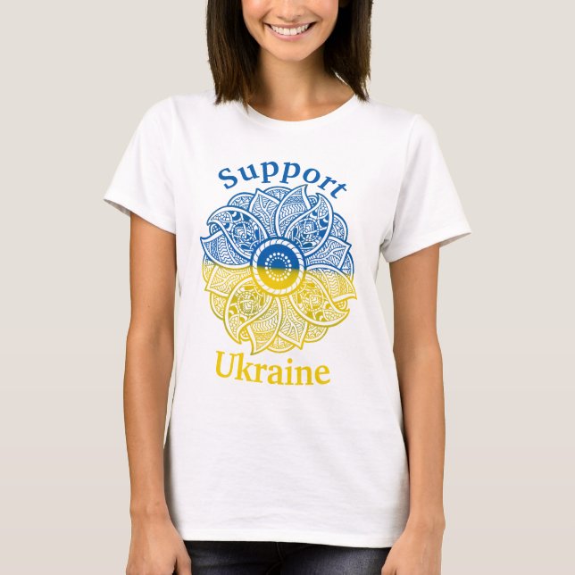 I Stand with Ukraine T-Shirt (Front)