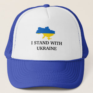 I Stand With Ukraine Trucker Hat