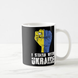 I Stand With Ukraine Ukrainian Pride 4 Coffee Mug