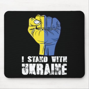 I Stand With Ukraine Ukrainian Pride 4  Mouse Pad