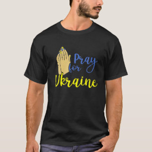 I Stand With Ukraine Vintage Ukrainian Support Gif T-Shirt