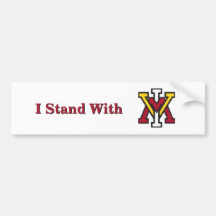 I Stand With VMI  Bumper Sticker