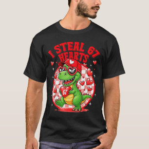 I Steal 67 Hearts Valentine’s Day 67 Meme 6 7 T-re T-Shirt