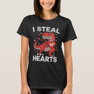 I Steal 67 Hearts Valentine’s Day 67 Meme 6 7 T Re T-Shirt
