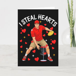 I Steal Cute Hearts Valentine's Day Playing Disc G Card