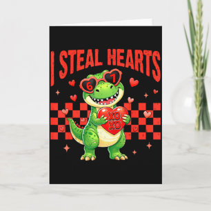 I Steal Hearts 67 Valentine’s Day 67 Meme 6 7 T-re Card