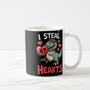 I Steal Hearts 67 Valentine’s Day 67 Meme 6 7 T-re Coffee Mug