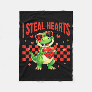 I Steal Hearts 67 Valentine’s Day 67 Meme 6 7 T-re Fleece Blanket