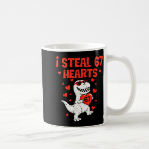 I Steal Hearts 67 Valentine’s Day 6 7 Meme Heart M Coffee Mug