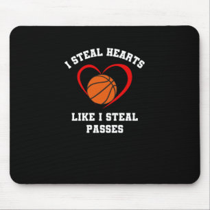 I Steal Hearts Like I Steal Pes Basketball Valenti Mouse Pad
