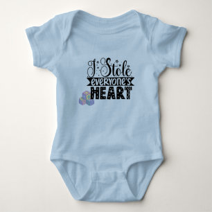 I stole Everyone's heart Baby Bodysuit