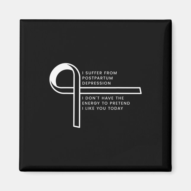 I Suffer From Post Traumatic Stress Disorder  Magnet (Front)