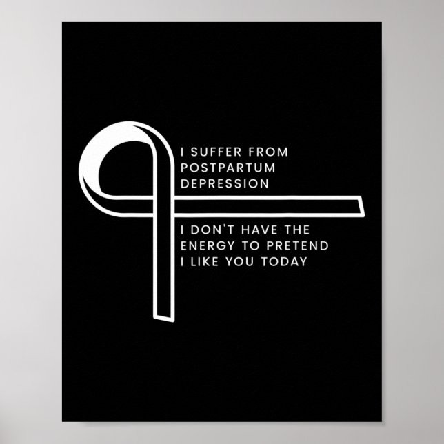 I Suffer From Post Traumatic Stress Disorder  Poster (Front)