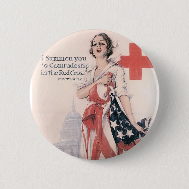 I Summon You To Comradeship 6 Cm Round Badge (Front)