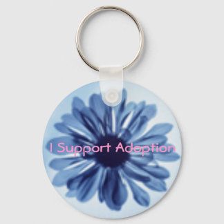 I Support Adoption Key chain