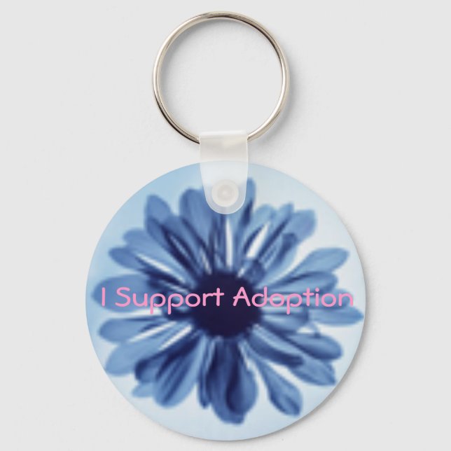 I Support Adoption Key chain (Front)