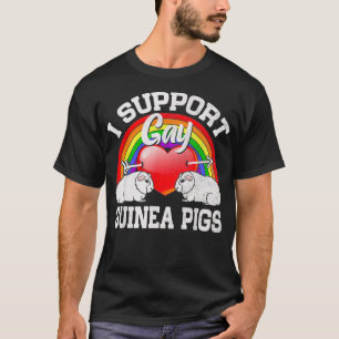 I Support Gay Guinea Pigs LGBT Pride T-Shirt