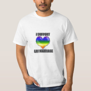 I support gay marriage t-shirt