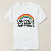 I Support Gay Rights and Gay Wrongs Gays