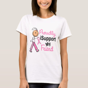 I Support My Friend SFT Breast Cancer T-Shirts & G