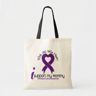 I Support My Mummy Pancreatic Cancer Tote Bag
