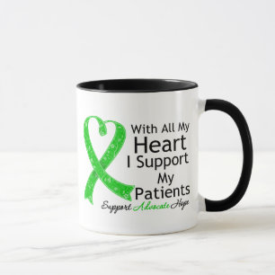 I Support My Patients With All My Heart Mug