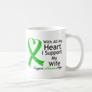 I Support My Wife With All My Heart Coffee Mug