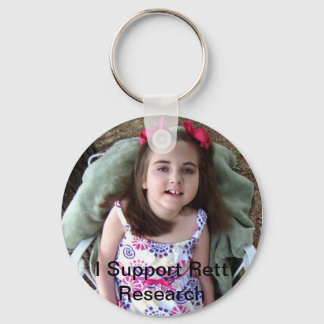 I Support Rett Research Key Ring