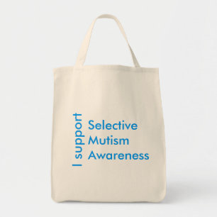 I Support Selective Mutism Awareness Tote Bag