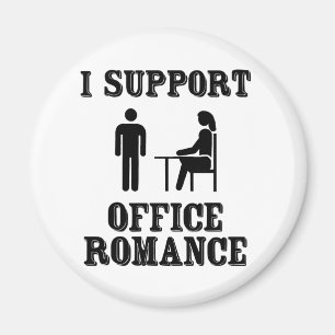 I Support The Office Romance Magnet