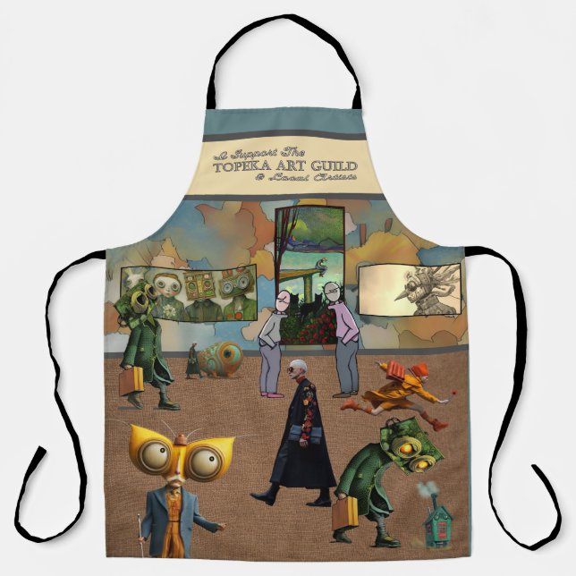 I support the Topeka Art Guild Apron (Front)