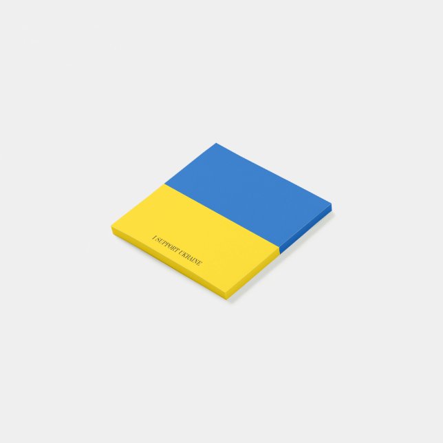 I support Ukraine New  Post-it Notes (Angled)