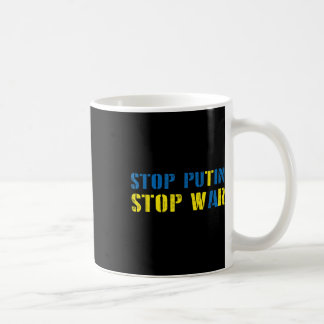 I Support Ukraine Stop Putin Stop War Coffee Mug