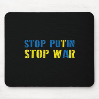 I Support Ukraine Stop Putin Stop War Mouse Pad