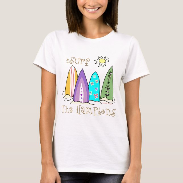 i Surf Hamptons T-shirt (Front)