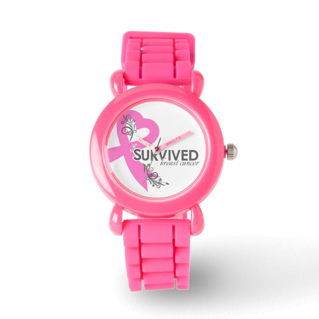 I Surived Breast Cancer Watch (Front)