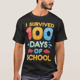 i survived 100 days of school T-Shirt