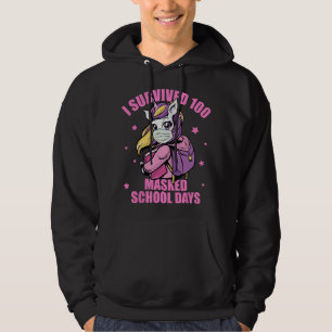 I Survived 100 Masked School Days Hoodie