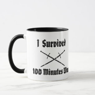 I Survived 100 Minutes War Mug