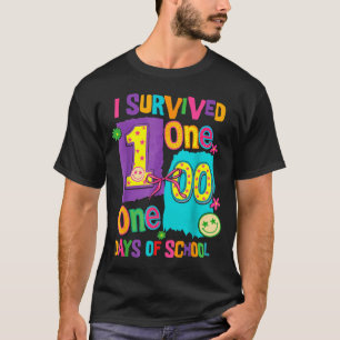I Survived 100th Days Of School Students Teachers T-Shirt
